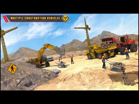 Help build a building by loading and unloading building materials.