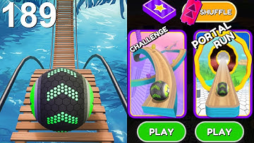 Going Balls Speedrun, Funny Fails Vs Challenge, Portal Run, Race Android, iOS Gameplay 189