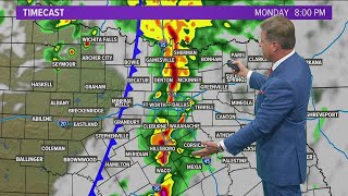 Evening weather update for North Texas: Severe thunderstorm watch issued for D-FW