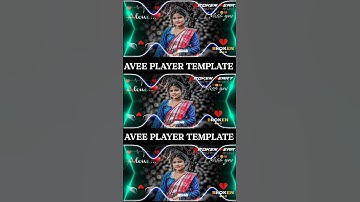 dj Song Ka video kaise banaye || avee player template download || Avee Player Video Editing 2025 🔥