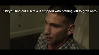 Pov You Find Out A Screw Is Stripped With Nothing Left For The Screw Driver To Grab Onto
