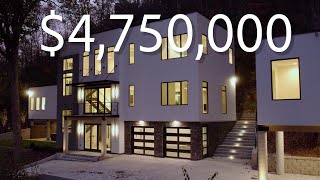 This $4,750,000 Modern Nashville Home is Built into a Hill!
