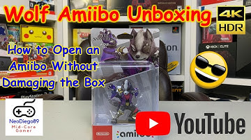 Wolf Amiibo Unboxing & How to Open an Amiibo Without Damaging the Box
