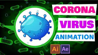 How To Make Coronavirus Animation In After Effects | After Effects Tutorial