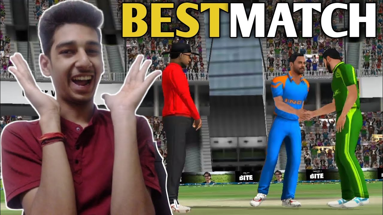 INDIA VS PAKISTAN INTENSE MATCH IN MOBILE - YouTube