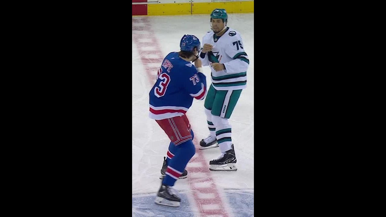 Ryan Reaves vs Matt Rempe: The Main Event At Madison Square Garden 🥊