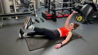 Weighted Opposite Toe Touch
