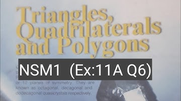 Q6 || Ex:11A || Mathematics Point