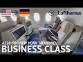 GREAT SERVICE Lufthansa A350 Business Class New York to Munich