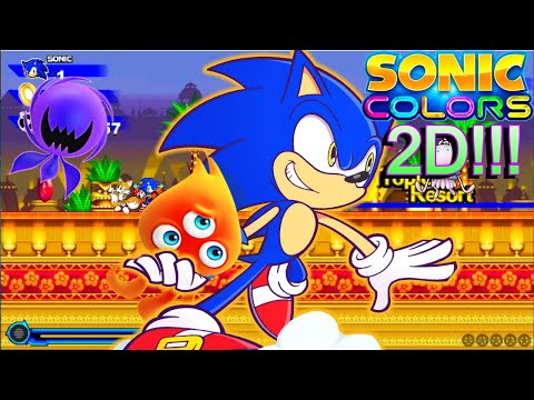 A 2D Remake of Sonic Colors 