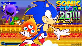 Sonic The Hedgeblog on X: 'Sonic Colors: Demastered' by RandomocityGaming  A fan game based on the Wii & DS versions of 'Sonic Colors'. #SAGE2022  @SAGExpo   / X