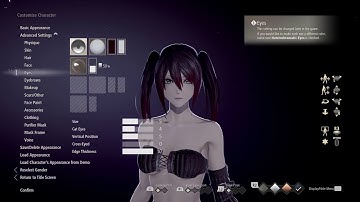 Code Vein Newest Update Photo Mode Character Size