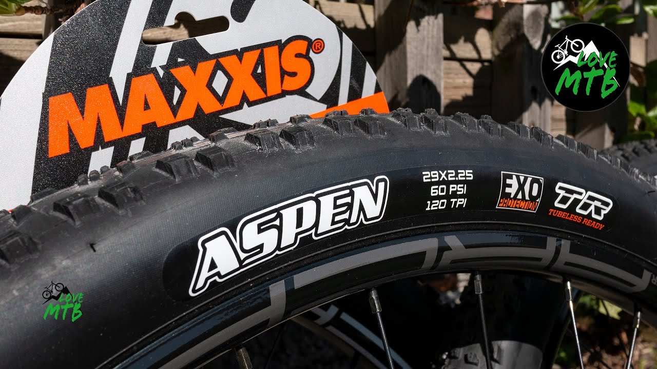 Maxxis ASPEN XC 타이어 퀵 체크-세미 슬릭 MTB 레이스 타이어
