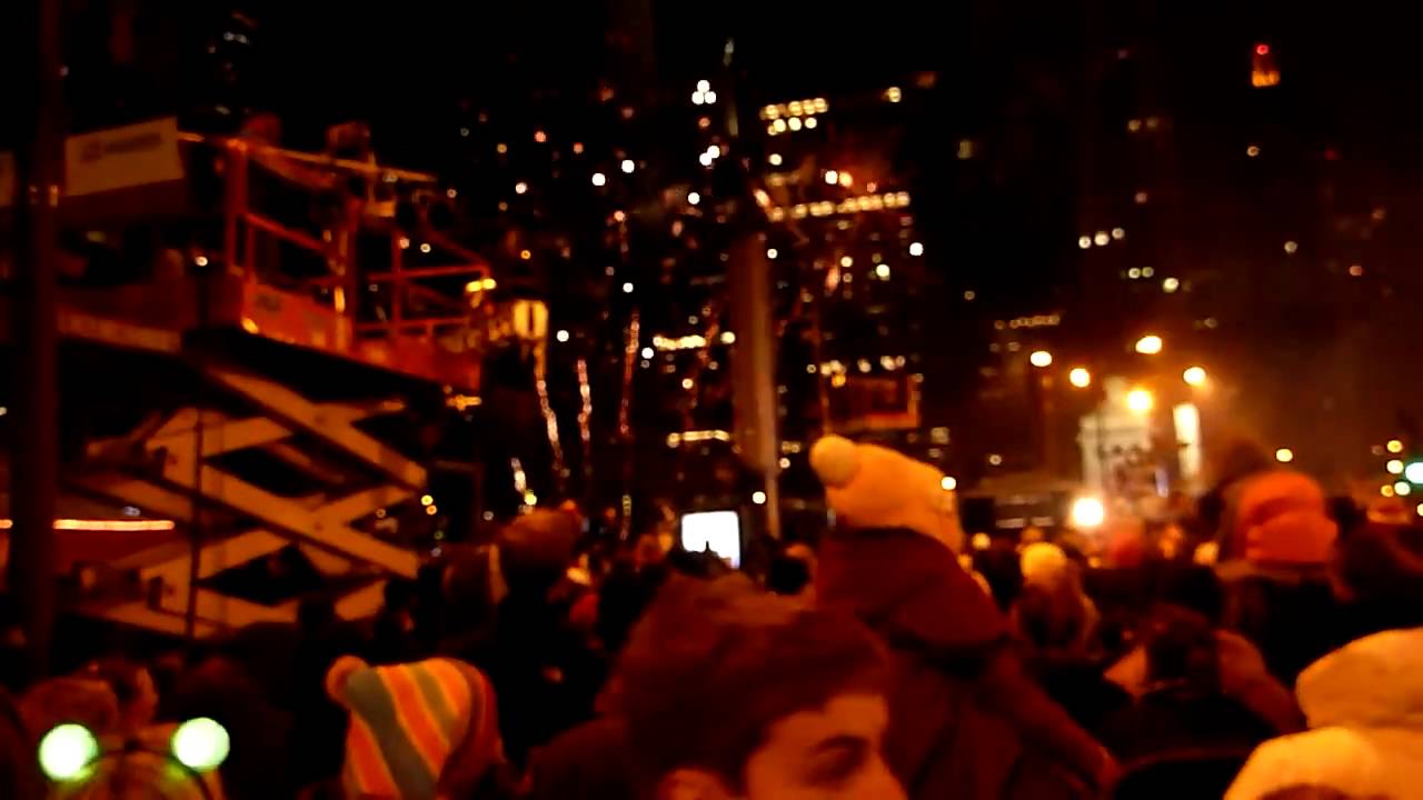 Firework of Magnificent Mile Lights Festival Chicago 2010