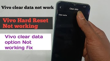 Vivo hard reset clear data not work 2025 || Vivo Phone ka clear data ka option Gayab