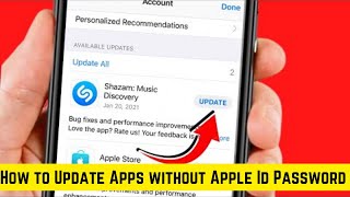 Update App without Apple ID Password 2024 | How to update Apps without Apple ID Password iPhone iPad screenshot 4