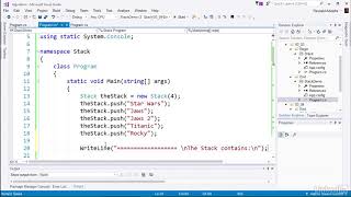 13  Stack demo, part 2