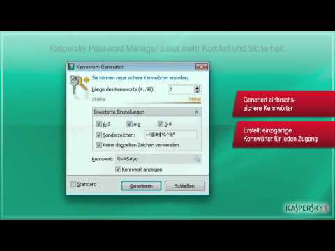 Kaspersky Password Manager Produktvideo