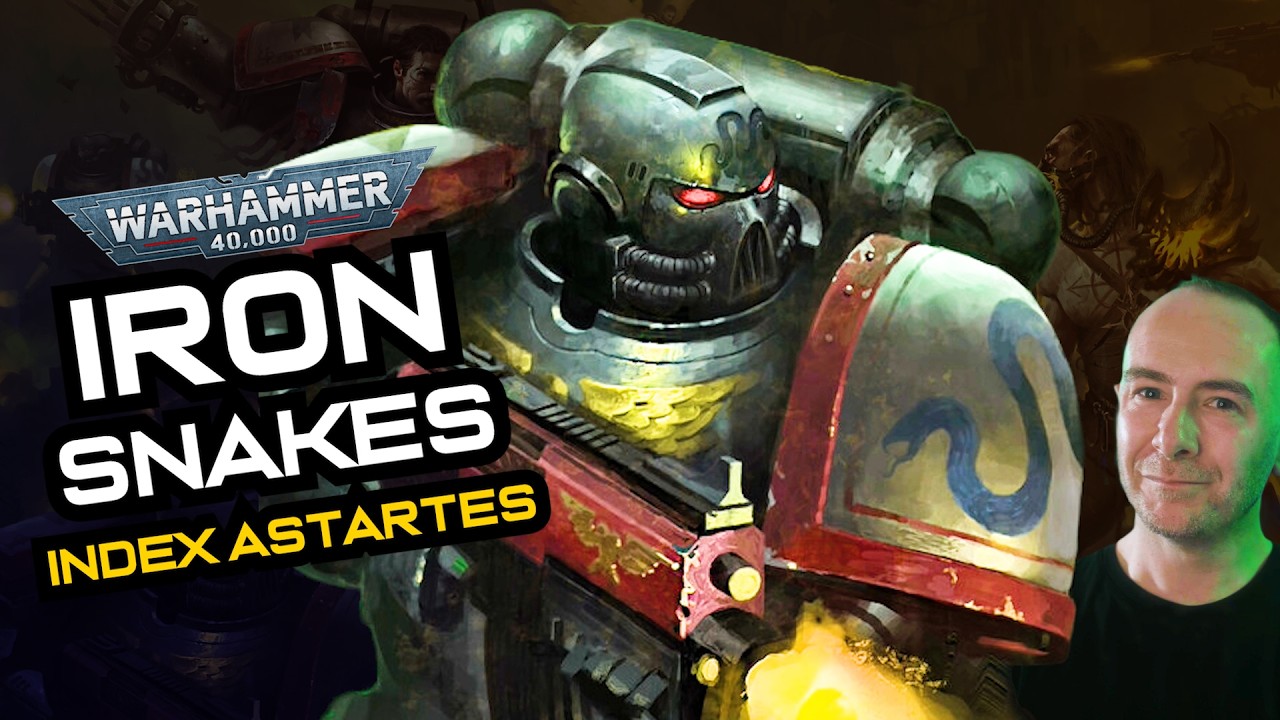 The IRON SNAKES Chapter: Origins & Lore | Warhammer 40,000 Index Astartes