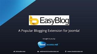 EasyBlog Webinar