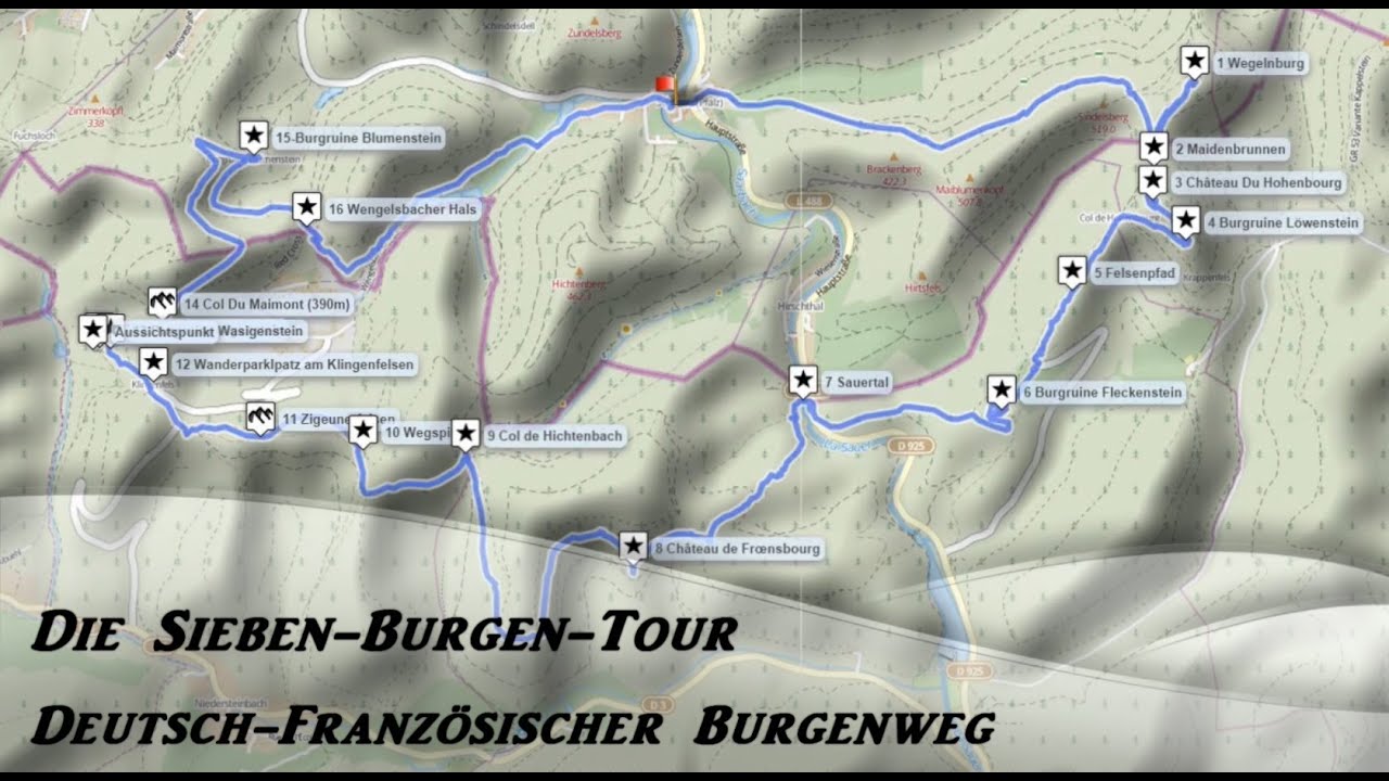 7 burgen tour pfalz