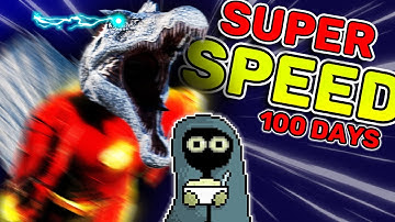 ARK at 100 TIMES SPEED is Insanity - 100 Days