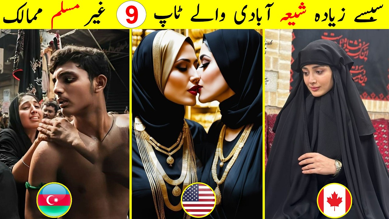 9 Non Muslim Countries with Highest Shia Population