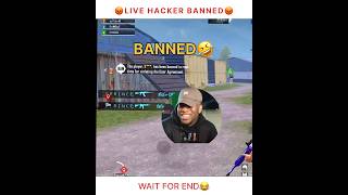 😤Live Hacker Banned In BGMI😡😂Instant Banned For 10 Years #bgmihacker #hackerbanned #shorts #viral