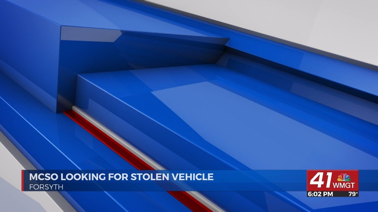 SUV stolen from Forsyth dealership YouTube
