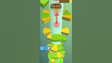 Helix Jump: Level 2660 #helixjump #gaming #mobile #shorts