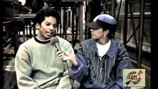 Rapper Special Ed Checks in with What's The 411TV's Amelia Moore