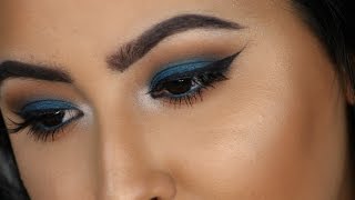 Teal Blue Makeup Tutorial |MissTiffanyKaee screenshot 2