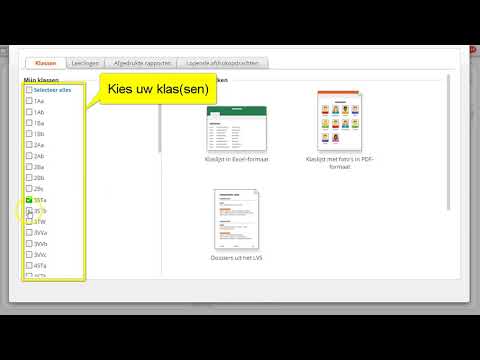 HowTo Smartschool Klaslijst(en)/Fotolijst exporteren