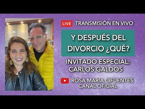 EN VIVO: Y DESPUÉS DEL DIVORCIO ¿QUÉ? / INVITADO ESPECIAL CARLOS GALDOS