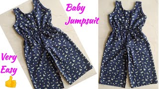 Stylish Baby Jumpsuit/Dungaree Dress Cutting and Stitching