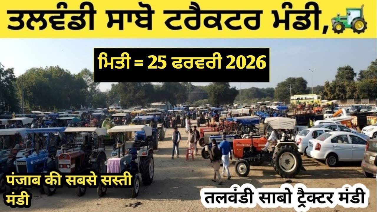Talwandi sabo tractor Mandi तलवंडी साबो ट्रैक्टर मंडी #tractor #5911