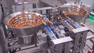 Counting Mini Pork Pies into boxes