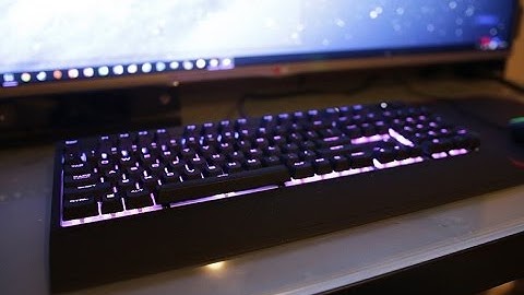 Corsair Strafe RGB MX Silent Unboxing