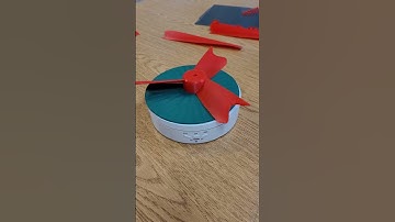 Propeller print - student designed propeller for model. #education #fusion360 #3dprinting #makerfun