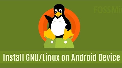 How to install gnuroot debian NOROOT easily