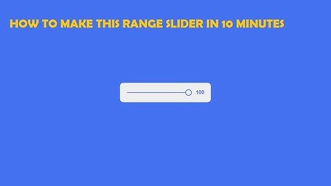 Custom Animated Range Slider and Range selector with HTML, CSS, AND JAVASCRIPT LIKE CODING NEPAL