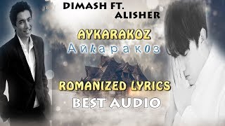 Dimash - AYKARAKOZ - (ROMANIZED LYRICS)~ AUDIO -  FAN TRIBUTE