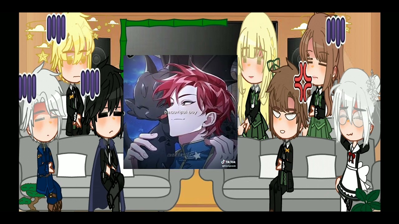 Stuck In My Sister's Dating Sim React to Maythan as Cale Henituse "Au