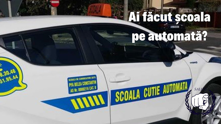 Poți conduce MANUALĂ dacă ai făcut școala pe AUTOMATA?