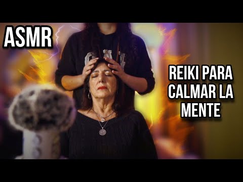 ASMR Limpieza energética para liberar pensamientos 🕉️ Sesión de Reiki, mouth sounds, inaudibles