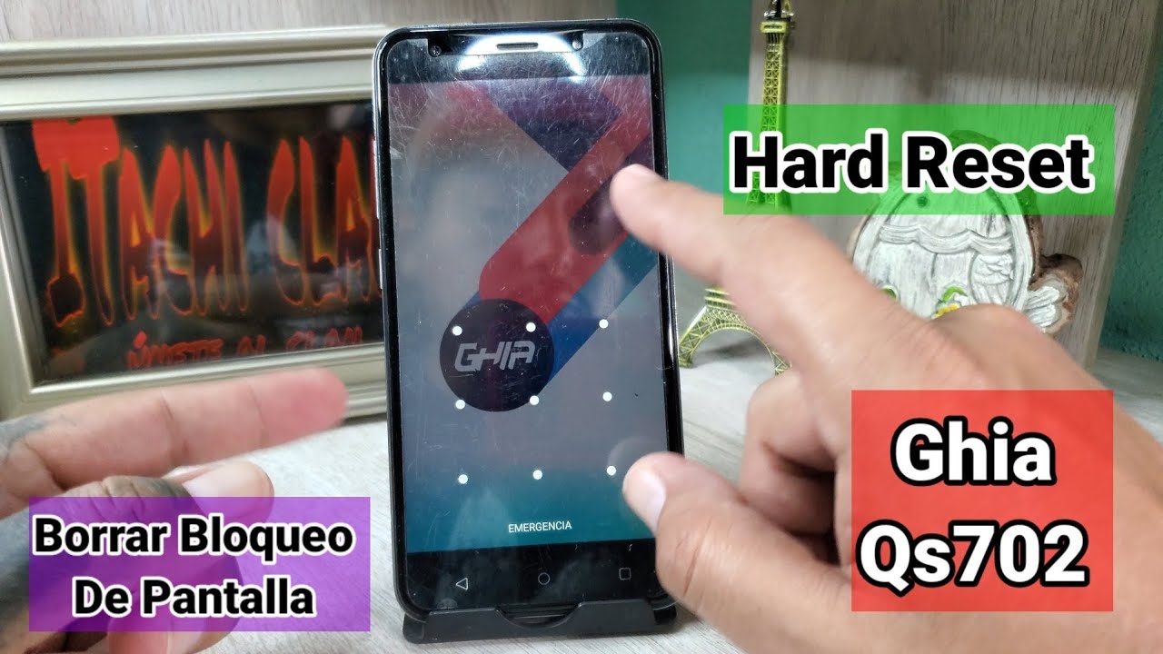 Hard Reset Celular Ghia Qs702/Como Borrar Bloqueo De Pantalla