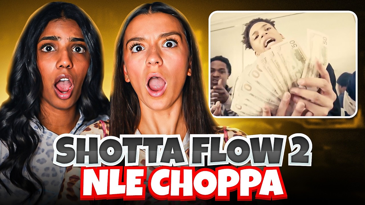 Canadian Girls React To NLE Choppa “SHOTTA FLOW 2” 😳🔥 We Couldn’t Believe Our Eyes #nlechoppa #rap