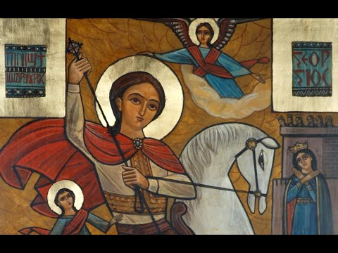 قداسان عيد مارجرجس يوم الأحد الأول من هاتور 2025 11 16 بث مباشر من كنيسة مارجرجس بسبورتنج