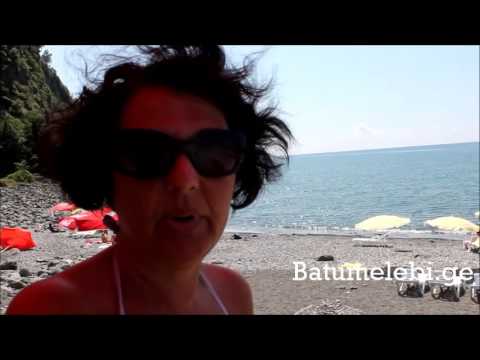 კვარიათის სანაპიროსთან ზღვა დანაგვიანებულია