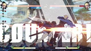 Ky Kiske - Corner 6H Frametrap 310 damage combo [Guilty Gear -Strive-]